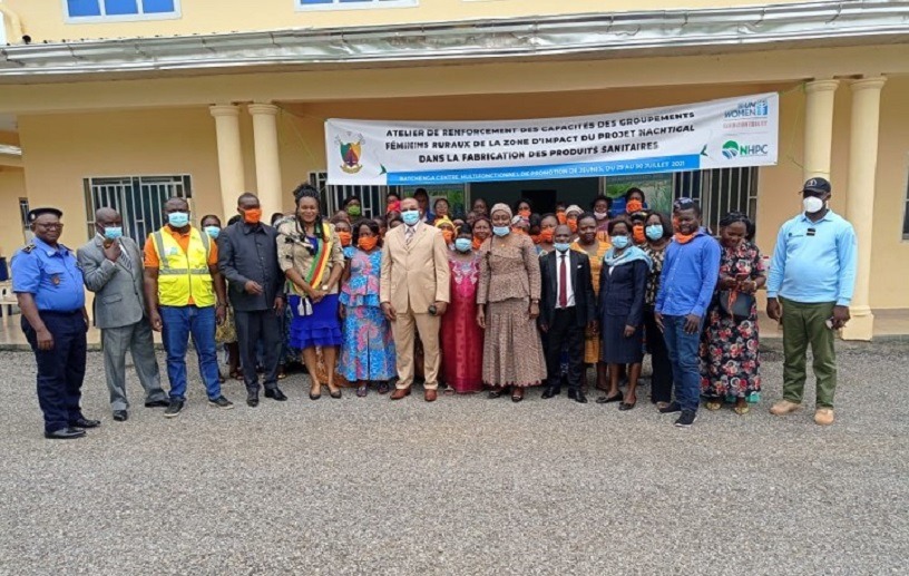 Accompagnement femmes - Atelier de fabrication de produits sanitaires